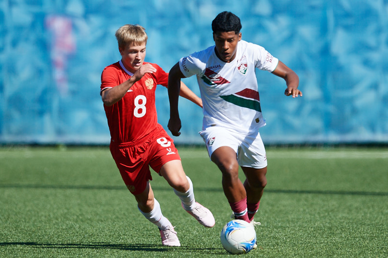 XVII международный юношеский турнир памяти Ю. А. Морозова. 5-й тур, Сборная России — «Флуминенсе»