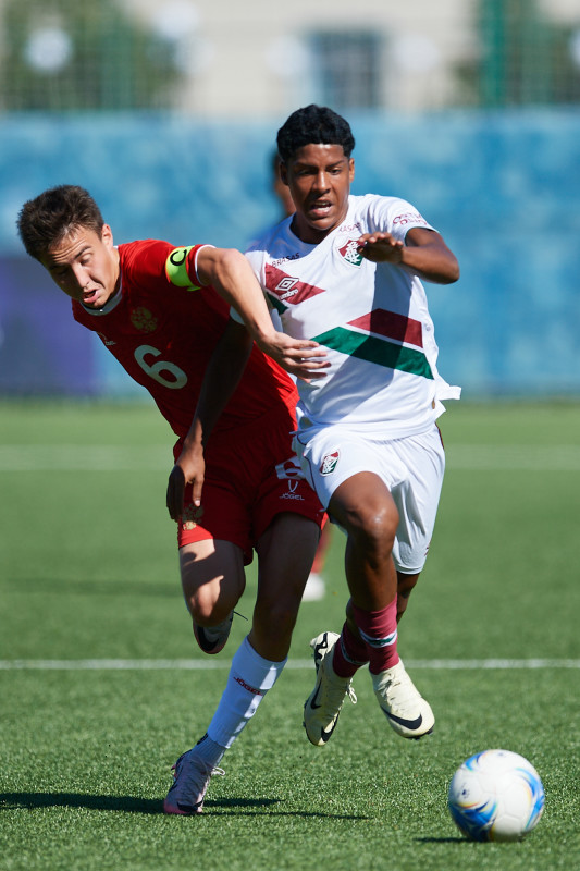 XVII международный юношеский турнир памяти Ю. А. Морозова. 5-й тур, Сборная России — «Флуминенсе»