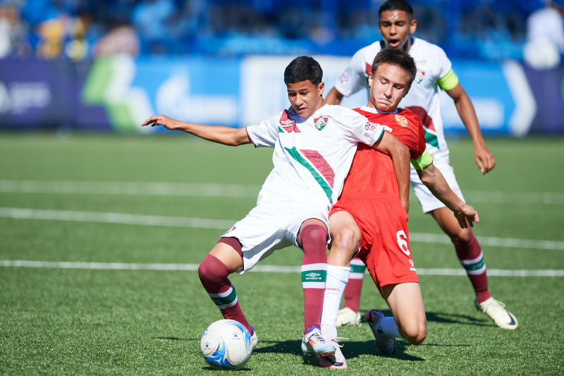 XVII международный юношеский турнир памяти Ю. А. Морозова. 5-й тур, Сборная России — «Флуминенсе»