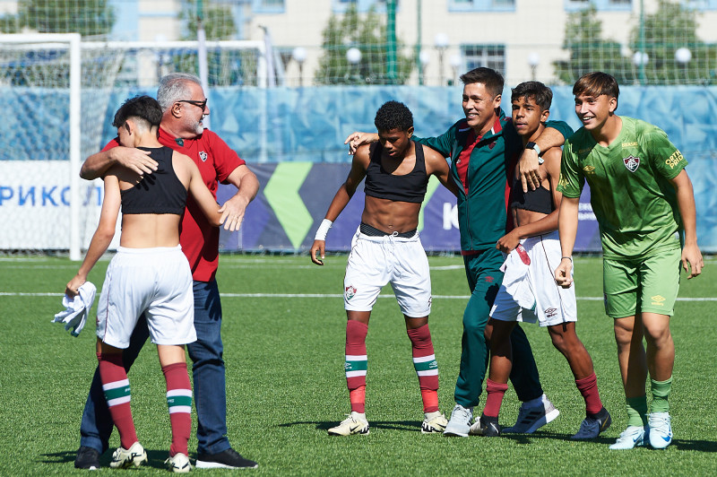 XVII международный юношеский турнир памяти Ю. А. Морозова. 5-й тур, Сборная России — «Флуминенсе»