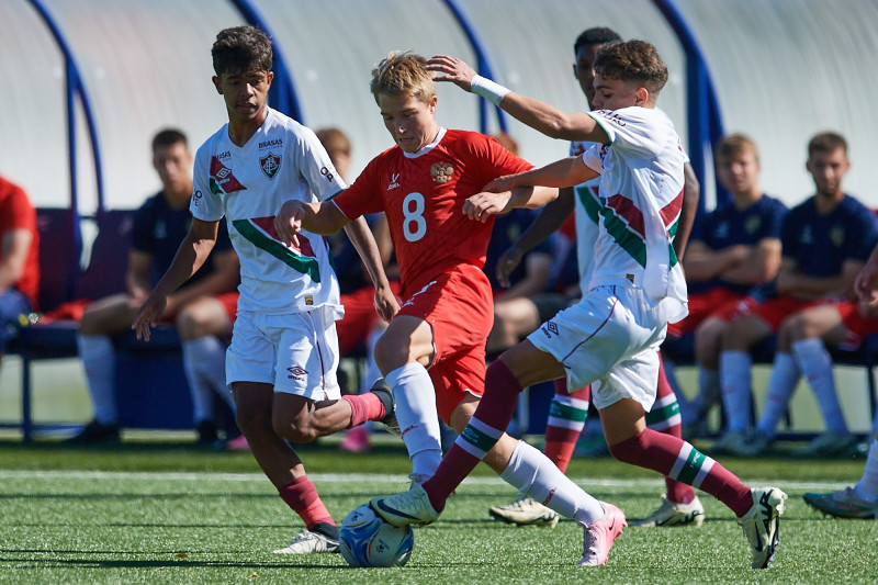 XVII международный юношеский турнир памяти Ю. А. Морозова. 5-й тур, Сборная России — «Флуминенсе»