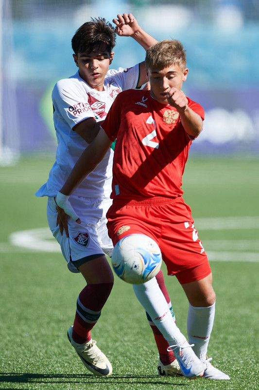 XVII международный юношеский турнир памяти Ю. А. Морозова. 5-й тур, Сборная России — «Флуминенсе»