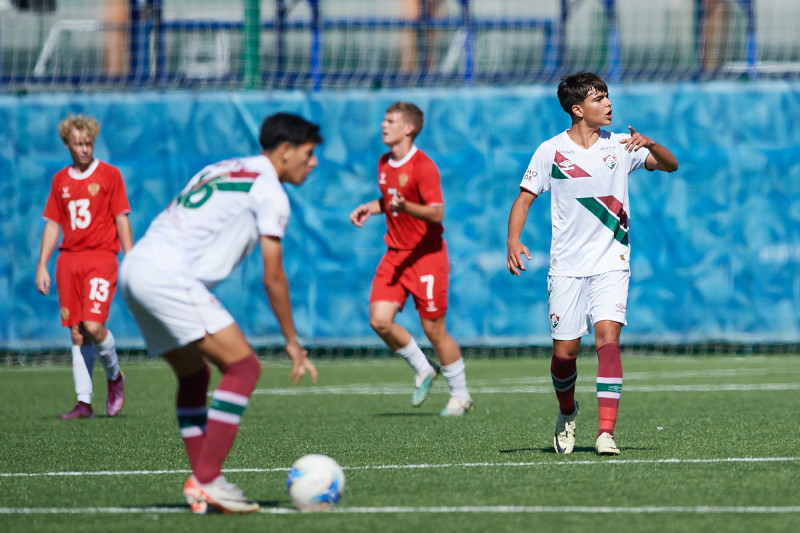 XVII международный юношеский турнир памяти Ю. А. Морозова. 5-й тур, Сборная России — «Флуминенсе»