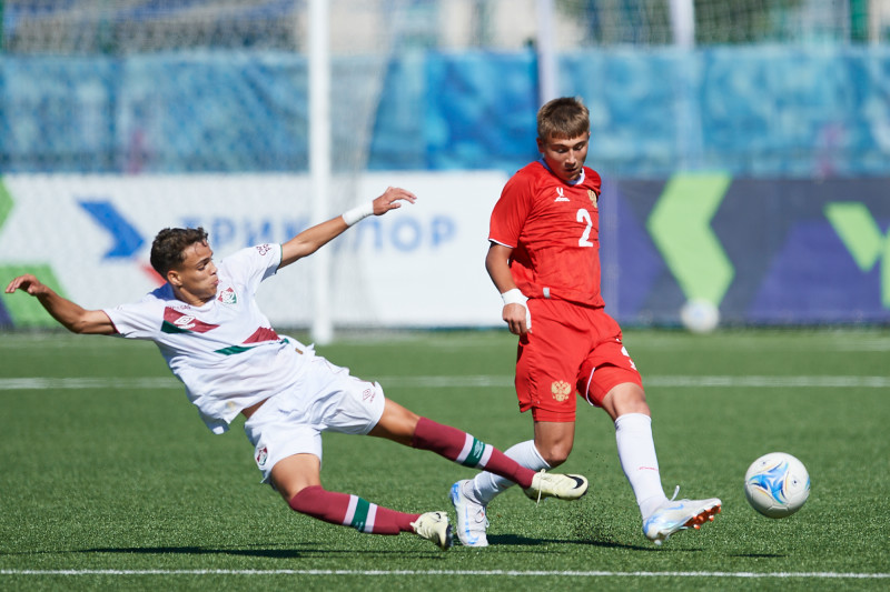 XVII международный юношеский турнир памяти Ю. А. Морозова. 5-й тур, Сборная России — «Флуминенсе»