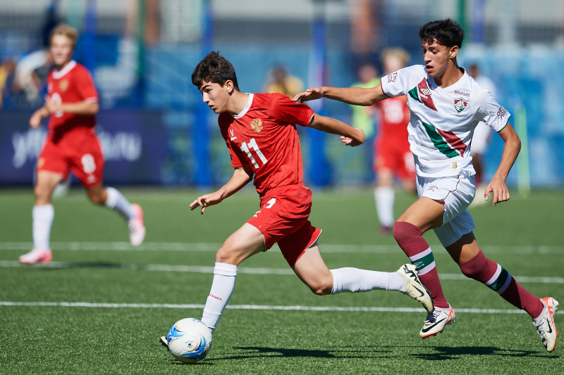 XVII международный юношеский турнир памяти Ю. А. Морозова. 5-й тур, Сборная России — «Флуминенсе»