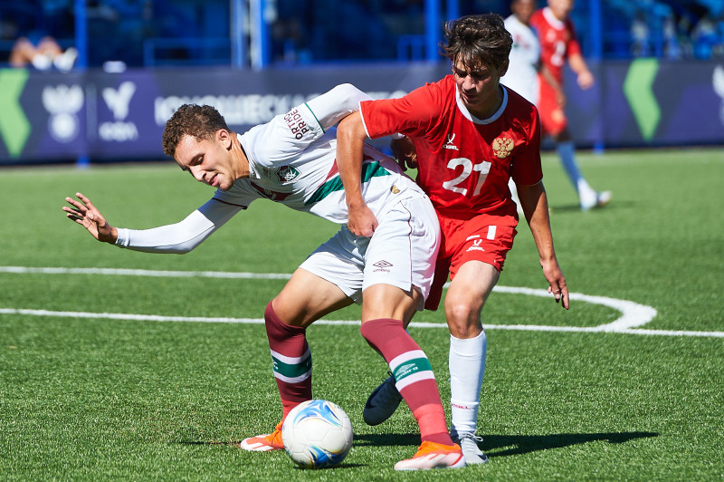 XVII международный юношеский турнир памяти Ю. А. Морозова. 5-й тур, Сборная России — «Флуминенсе»