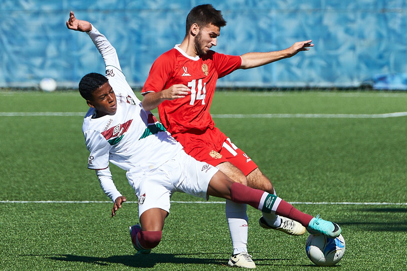 XVII международный юношеский турнир памяти Ю. А. Морозова. 5-й тур, Сборная России — «Флуминенсе»