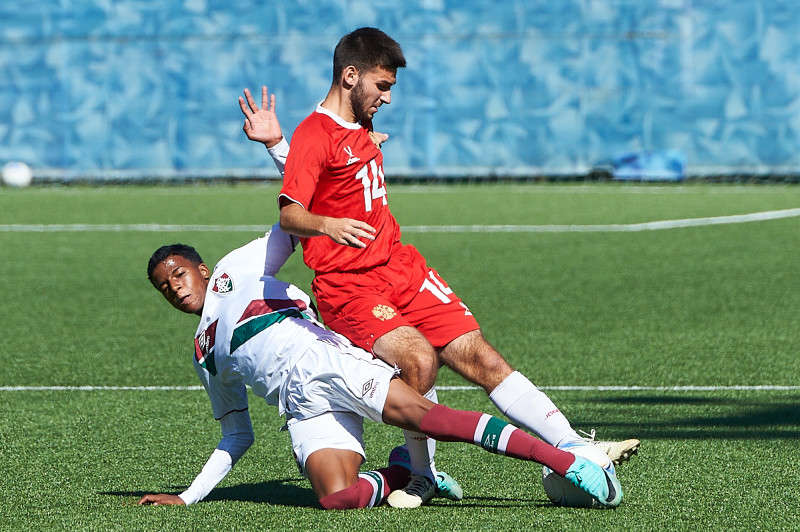 XVII международный юношеский турнир памяти Ю. А. Морозова. 5-й тур, Сборная России — «Флуминенсе»