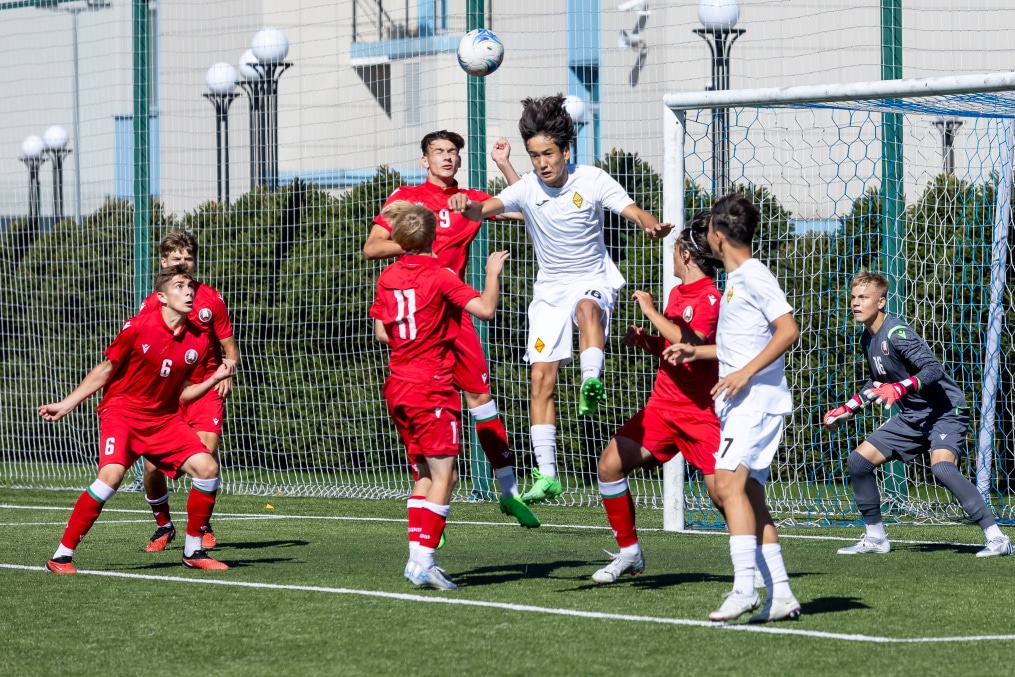 XVII международный юношеский турнир памяти Ю. А. Морозова. Сборная Беларуси — «Кайрат»