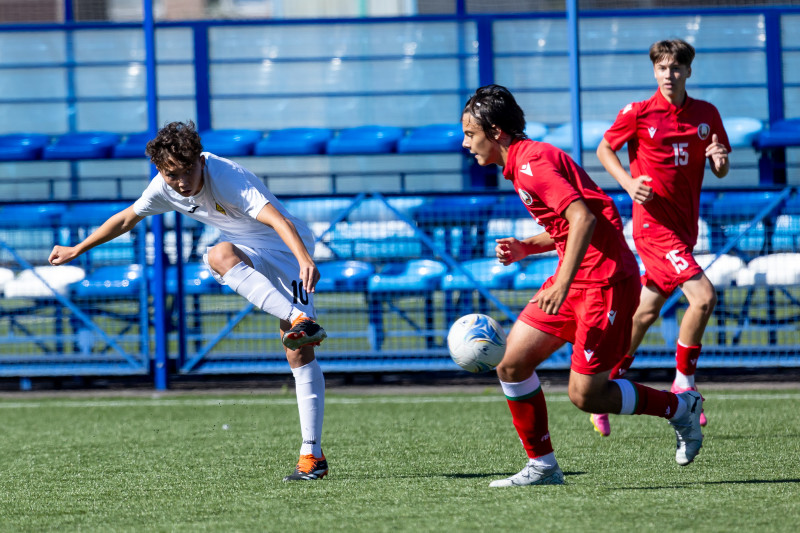 XVII международный юношеский турнир памяти Ю. А. Морозова. Сборная Беларуси — «Кайрат»