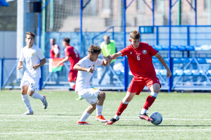 XVII международный юношеский турнир памяти Ю. А. Морозова. Сборная Беларуси — «Кайрат»