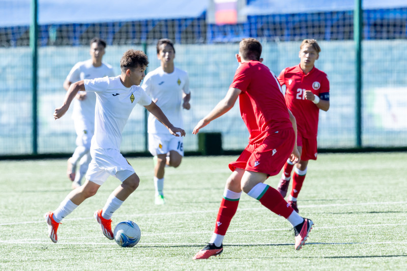 XVII международный юношеский турнир памяти Ю. А. Морозова. Сборная Беларуси — «Кайрат»