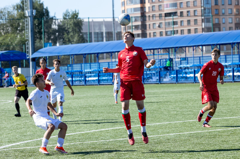 XVII международный юношеский турнир памяти Ю. А. Морозова. Сборная Беларуси — «Кайрат»