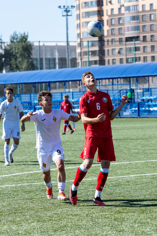 XVII международный юношеский турнир памяти Ю. А. Морозова. Сборная Беларуси — «Кайрат»