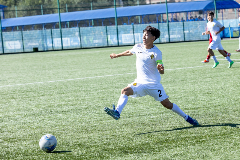 XVII международный юношеский турнир памяти Ю. А. Морозова. Сборная Беларуси — «Кайрат»