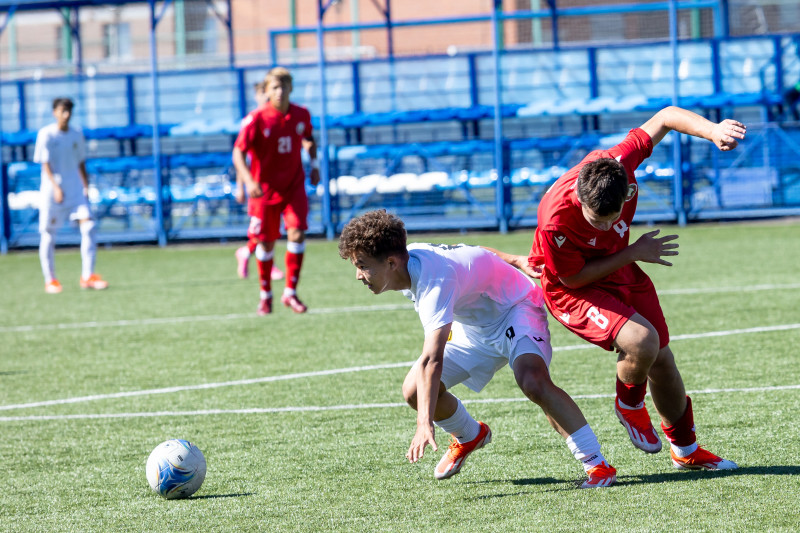 XVII международный юношеский турнир памяти Ю. А. Морозова. Сборная Беларуси — «Кайрат»