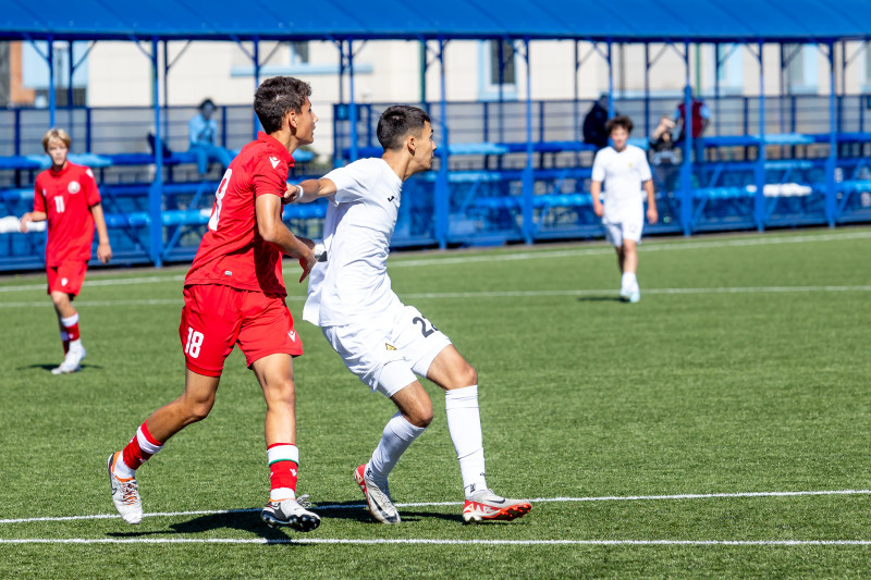 XVII международный юношеский турнир памяти Ю. А. Морозова. Сборная Беларуси — «Кайрат»