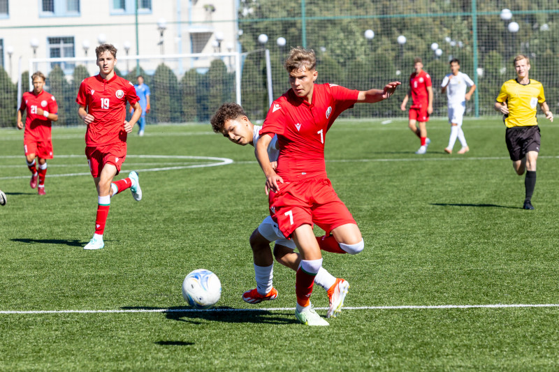 XVII международный юношеский турнир памяти Ю. А. Морозова. Сборная Беларуси — «Кайрат»