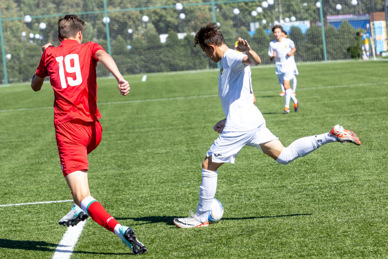 XVII международный юношеский турнир памяти Ю. А. Морозова. Сборная Беларуси — «Кайрат»