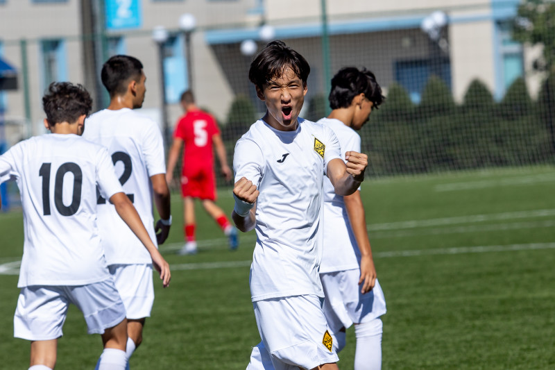 XVII международный юношеский турнир памяти Ю. А. Морозова. Сборная Беларуси — «Кайрат»