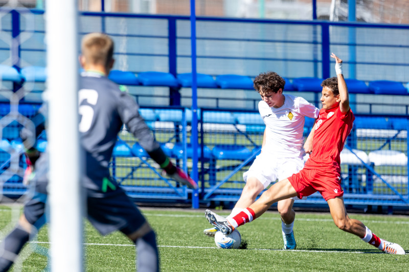 XVII международный юношеский турнир памяти Ю. А. Морозова. Сборная Беларуси — «Кайрат»