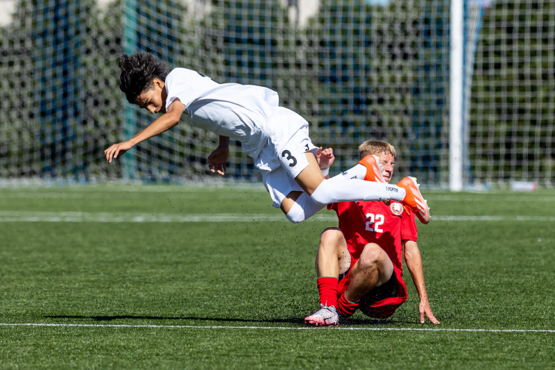 XVII международный юношеский турнир памяти Ю. А. Морозова. Сборная Беларуси — «Кайрат»