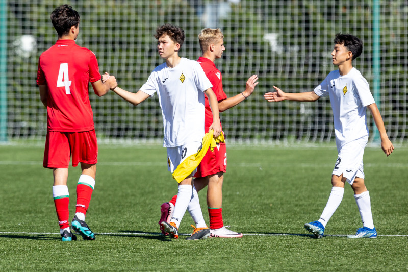 XVII международный юношеский турнир памяти Ю. А. Морозова. Сборная Беларуси — «Кайрат»