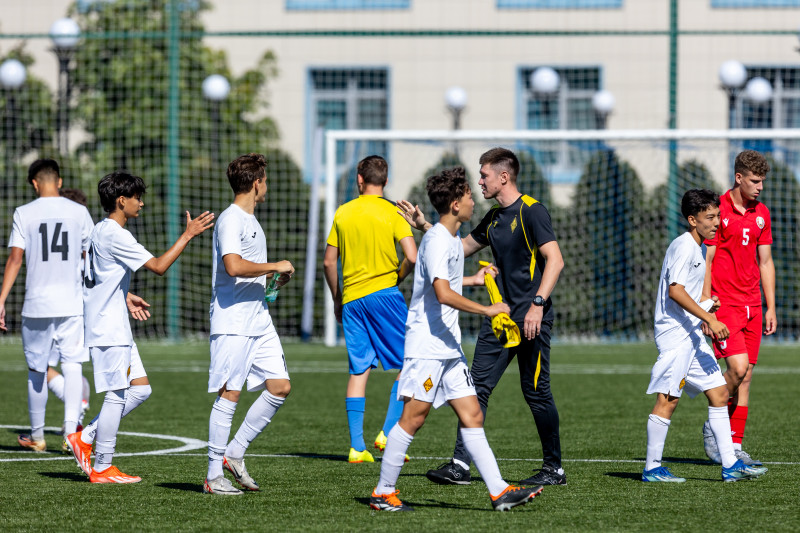 XVII международный юношеский турнир памяти Ю. А. Морозова. Сборная Беларуси — «Кайрат»