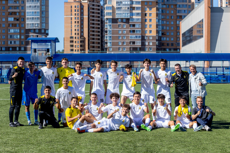 XVII международный юношеский турнир памяти Ю. А. Морозова. Сборная Беларуси — «Кайрат»