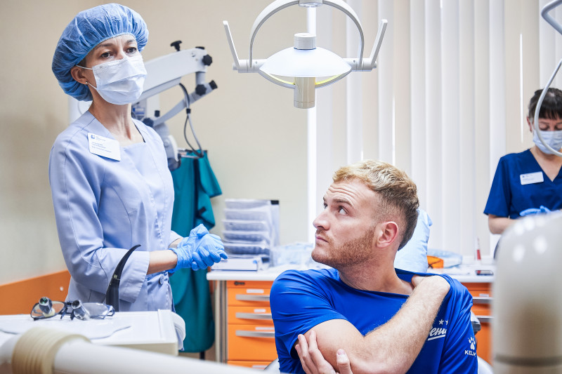 Медосмотр Лусиано в клинике «Мой Медицинский Центр»