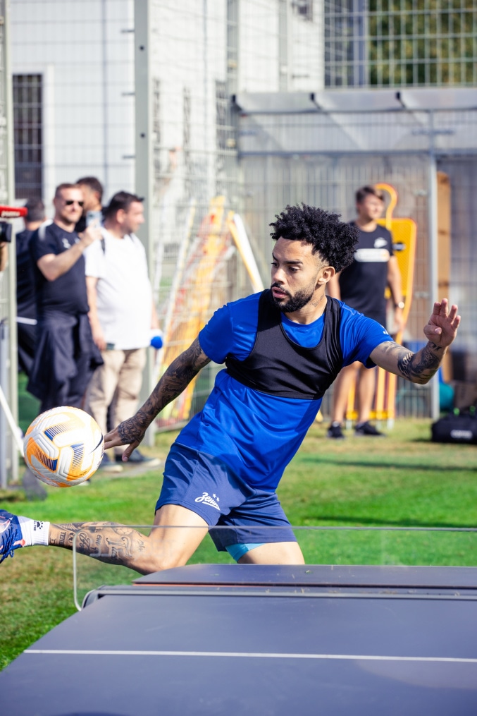 Тренировка перед матчем ЦСКА — «Зенит»