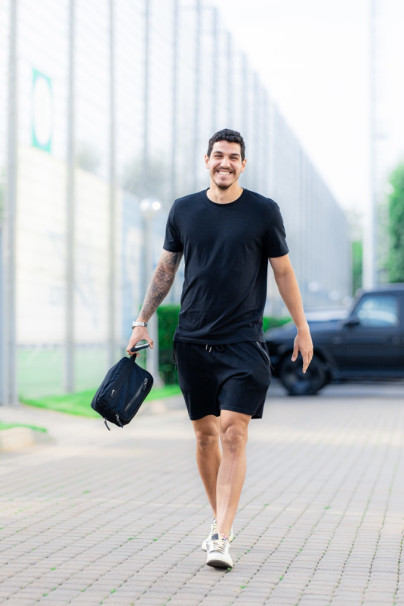 ЗенитStyle: приезд футболистов на открытую тренировку перед ЦСКА