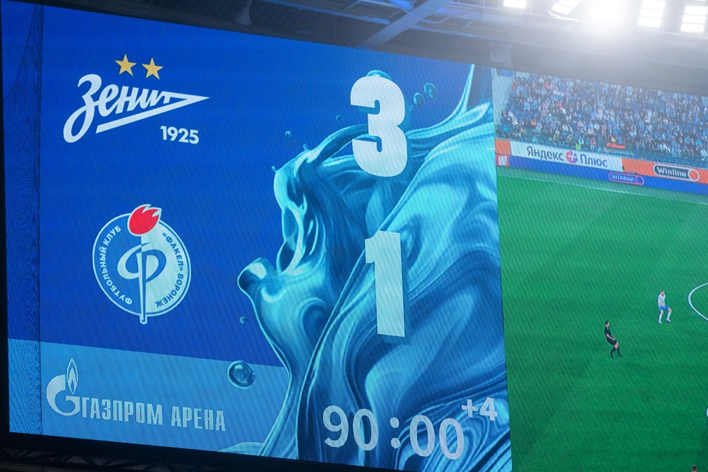 Мир Российская Премьер-Лига 2024/25, «Зенит» — «Факел»