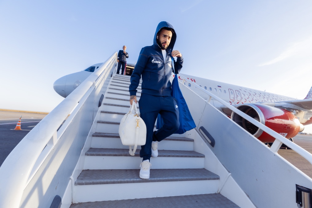 Вылет команды в Ставрополь на матч «Краснодар» — «Зенит»