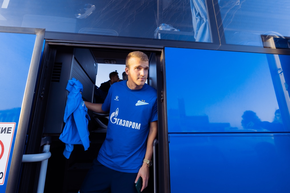 Вылет команды в Ставрополь на матч «Краснодар» — «Зенит»