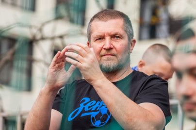 Болельщики на матче  «Родина»-м  — «Зенит»-2