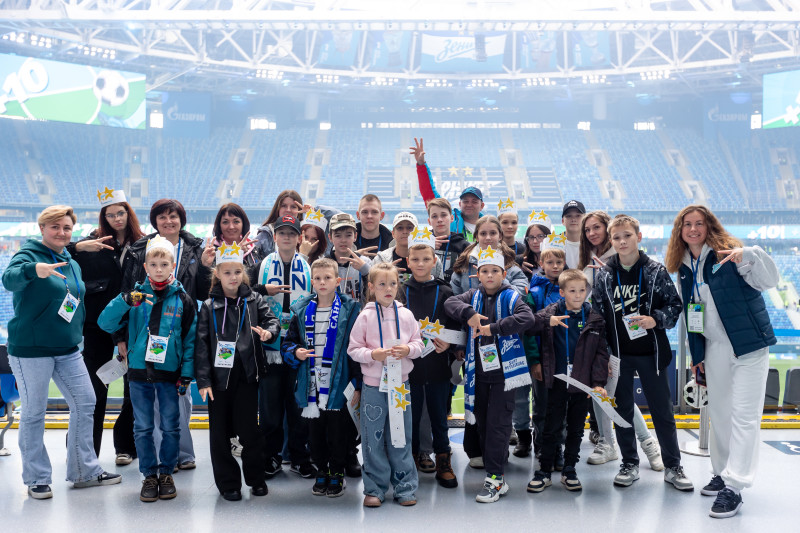 Фан-Променад перед матчем «Зенит» — «Оренбург»