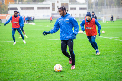 Тренировка «Зенита» перед матчем Winline Супер Серии, «Зенит» — «Войводина»