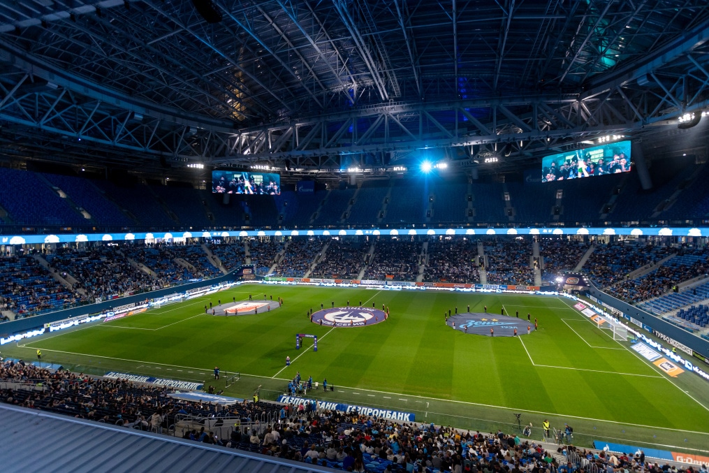 Фан-променад перед матчем «Зенит» — «Войводина»