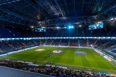 Фан-променад перед матчем «Зенит» — «Войводина»