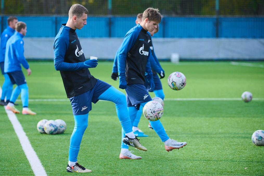 Тренировка перед матчем МФЛ 2024, «Зенит» — «Сочи»