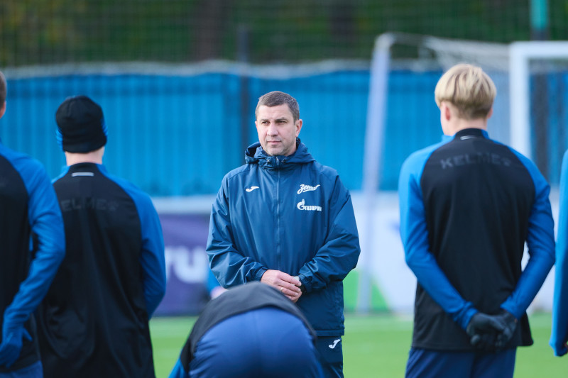 Тренировка перед матчем МФЛ 2024, «Зенит» — «Сочи»