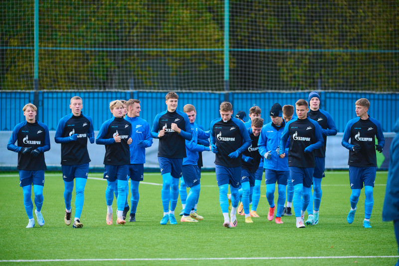 Тренировка перед матчем МФЛ 2024, «Зенит» — «Сочи»