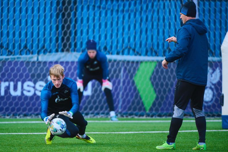 Тренировка перед матчем МФЛ 2024, «Зенит» — «Сочи»