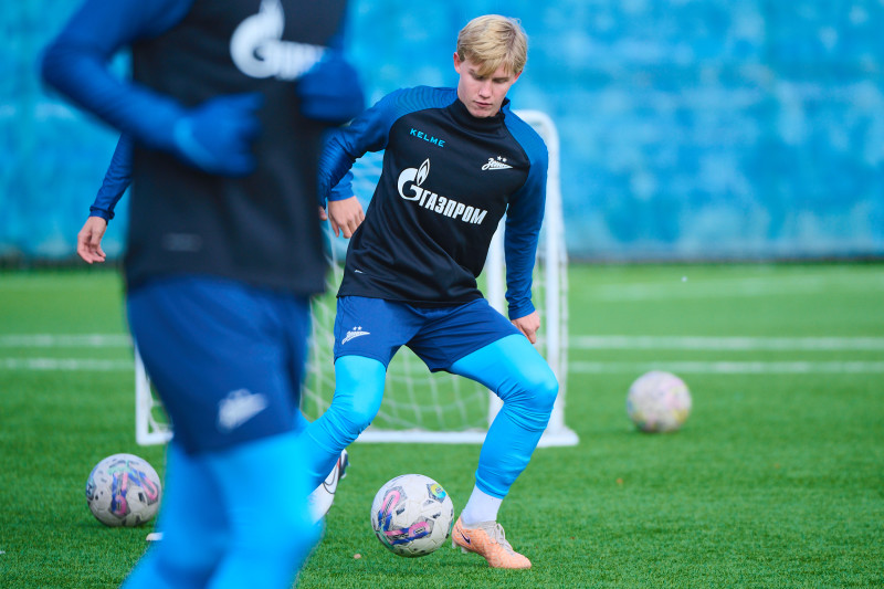 Тренировка перед матчем МФЛ 2024, «Зенит» — «Сочи»