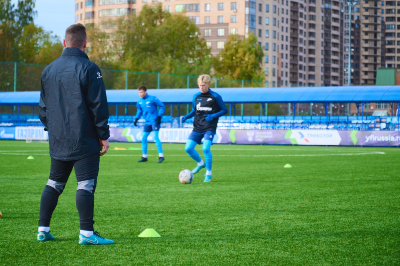 Тренировка перед матчем МФЛ 2024, «Зенит» — «Сочи»