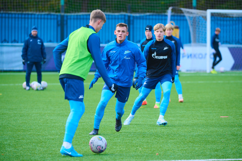 Тренировка перед матчем МФЛ 2024, «Зенит» — «Сочи»