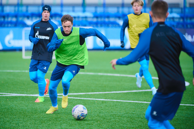 Тренировка перед матчем МФЛ 2024, «Зенит» — «Сочи»