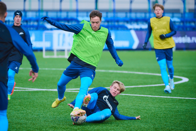 Тренировка перед матчем МФЛ 2024, «Зенит» — «Сочи»