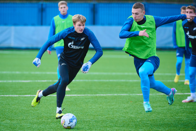 Тренировка перед матчем МФЛ 2024, «Зенит» — «Сочи»